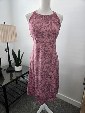 Patagonia Magnolia Spring Dress. Mauve. Travel Resortwear Dress. Size Large.